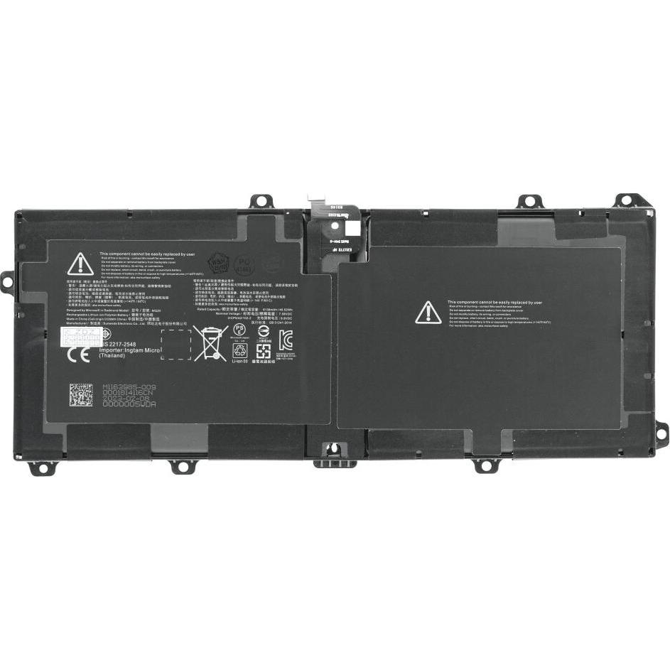 OEM MPS Akku MQ20 für Microsoft Surface Pro 9/10, Batteria per notebook, Nero
