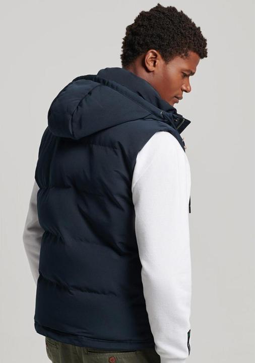 Produktbild Superdry ärmelloe daunenjacke mit kapuze uperdry evert (S)