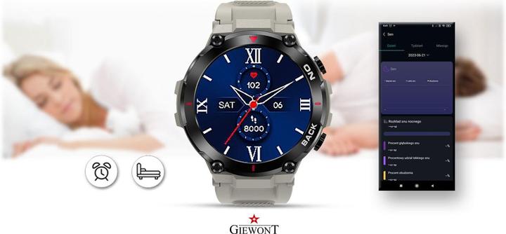 Produktbild Giewont Smartwatch GW460-3 Grau GPS