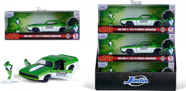 Produktbild Jada Marvel She Hulk 1973 Playm. Barracud1:32