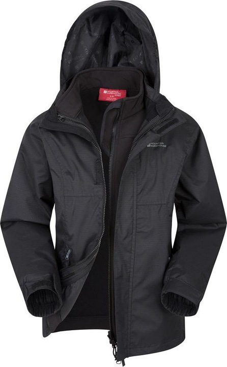 Actual product image Mountain Warehouse Bracken Extreme Jacket Waterproof 3 In 1 (152)