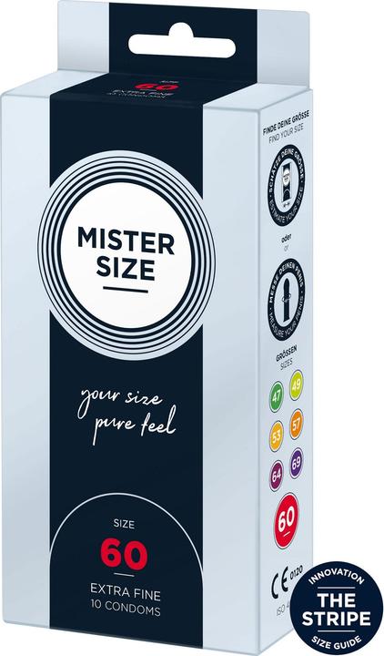 Actual product image Mister Size 60 (10 pcs.)