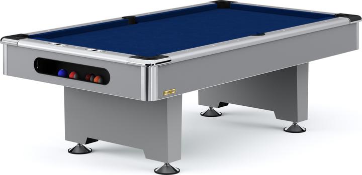 Automaten Hoffmann Billardtisch Club Pro III Dekor Grau (198 x 99 cm)