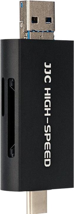 Produktbild JJC CR UTC4AC USB 3.1 Card Reader Black (USB 3.1)