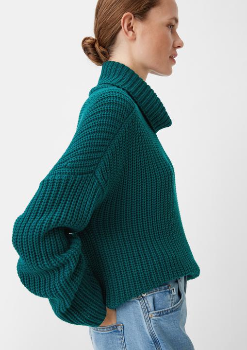 Actual product image Comma Strickpullover Lockerer Strickpullover mit Rollkragen (40)