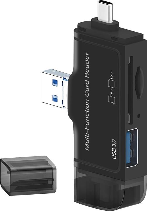 Produktbild LinQ SD/microSD/USB3.0 Multi-Reader (USB 3.0)