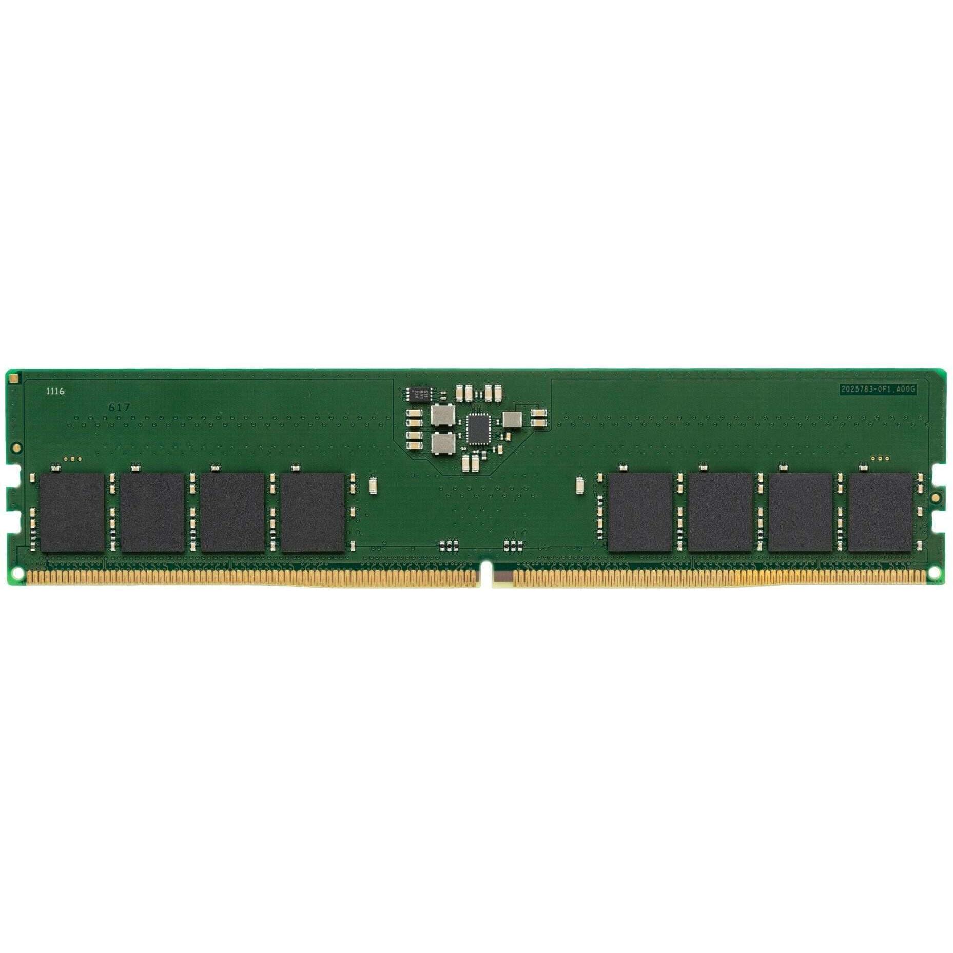 Kingston RAM D5 5600 16GB C46 (1 x 16GB, 5600 MHz, DDR5-RAM, DIMM), RAM, Grün