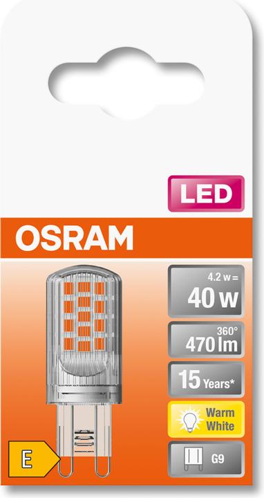 Immagine prodotto Osram Pin (G9, 4.20 W, 470 lm, 1 x, E)