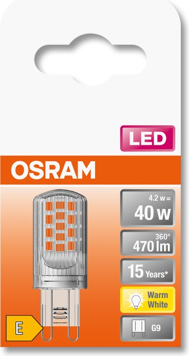 Produktbild Osram Led Pin (G9, 4.20 W, 470 lm, 1 x, E)
