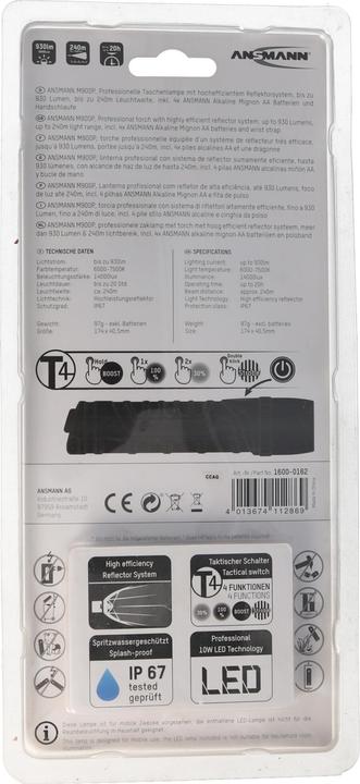 Produktbild Ansmann M900P (4.05 cm, 930 lm)