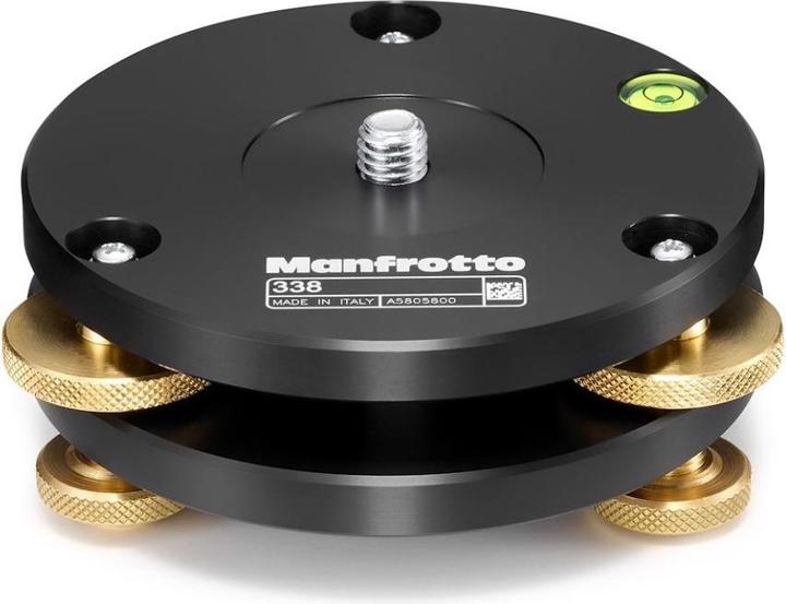 Immagine prodotto Manfrotto 338, Dispositivo di livellamento
