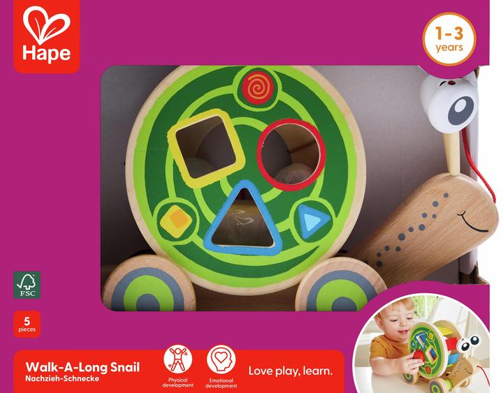 Produktbild Hape Nachzieh-Schnecke