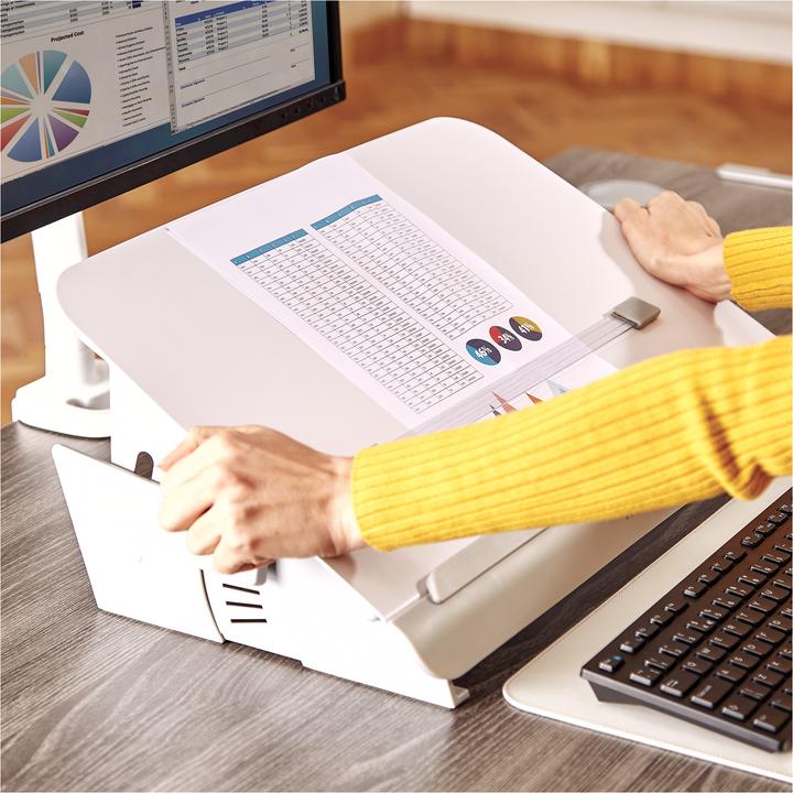 Actual product image Fellowes Document Holder Hana White (34.93 x 56.20 cm)