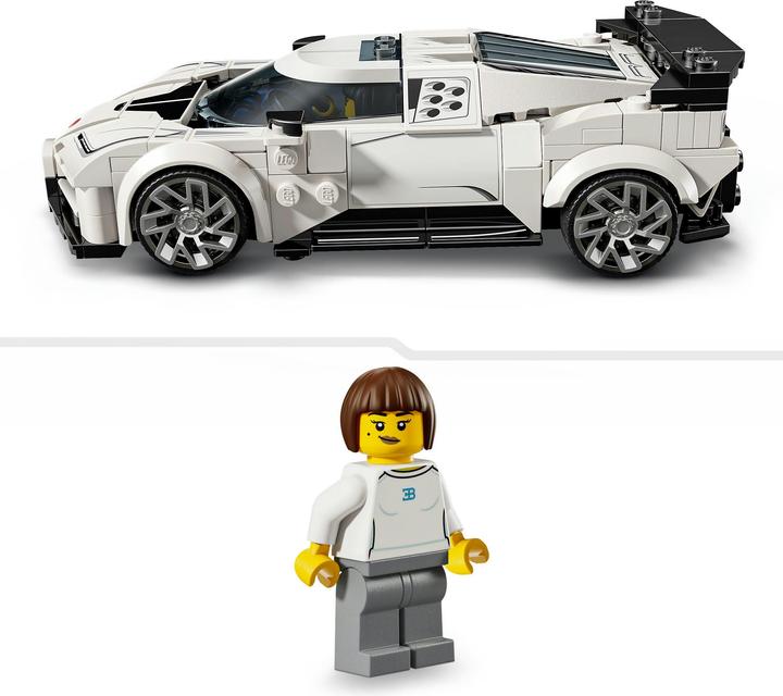 Actual product image LEGO Bugatti Centodieci Hypersportwagen (77240, LEGO Speed Champions)