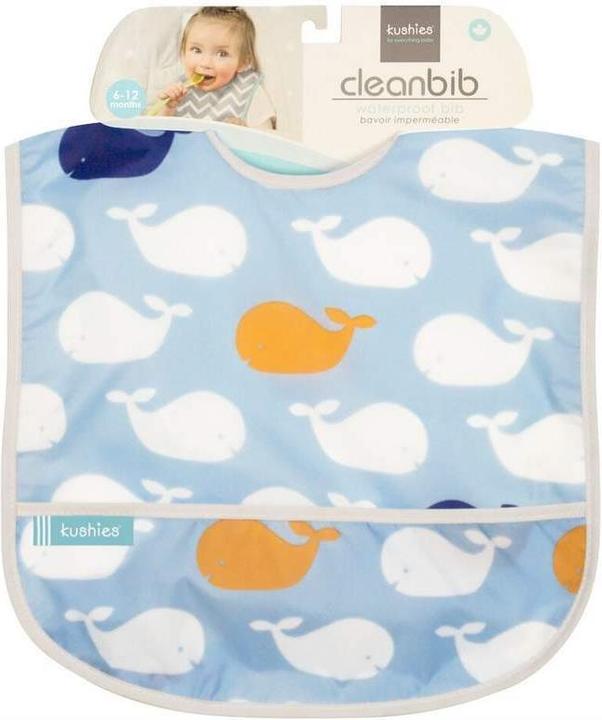 Actual product image Kushies CleanBib (6 months)