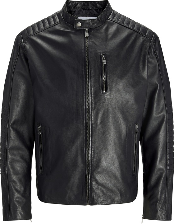 Jack & Jones Jjeliam Lamb Leather Jacket Noos