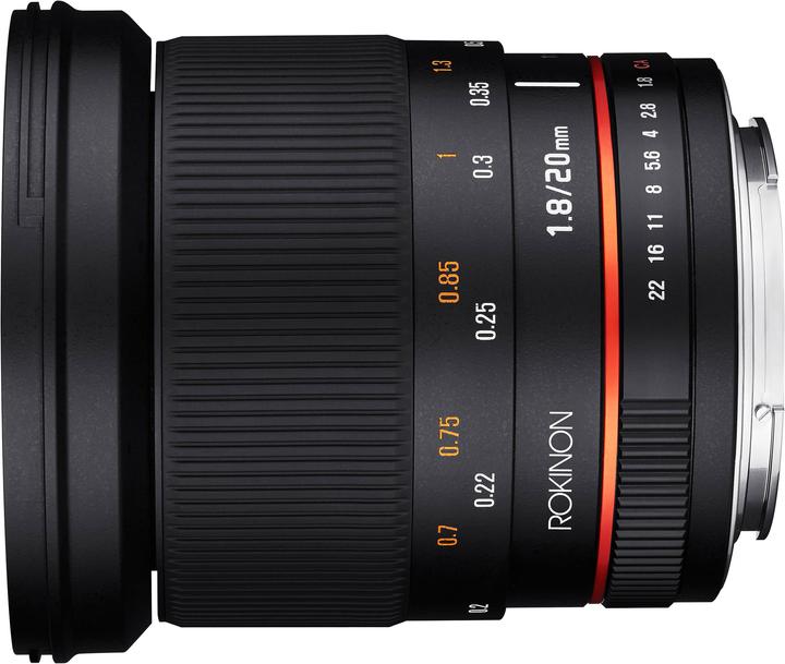 Image du produit Samyang 20mm F1.8 Olympus FT (Olympus, Plein format)