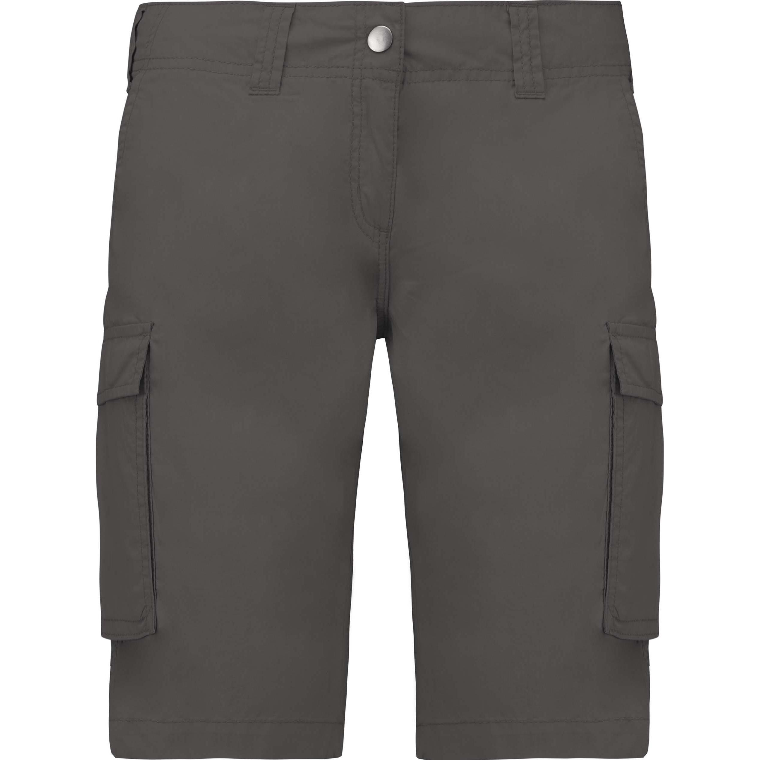 Thumbnail - Kariban, Damen, Shorts, Multipoches, Braun, (34)