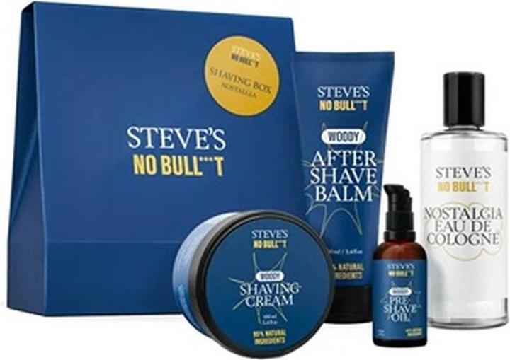 Steve´s No Bull***t SteveÂ's - Gift set Shaving Box Nostalgia