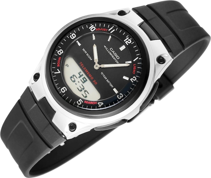 Productafbeelding Casio DUAL AW-80-1AVDF Herenhorloge + DOOS