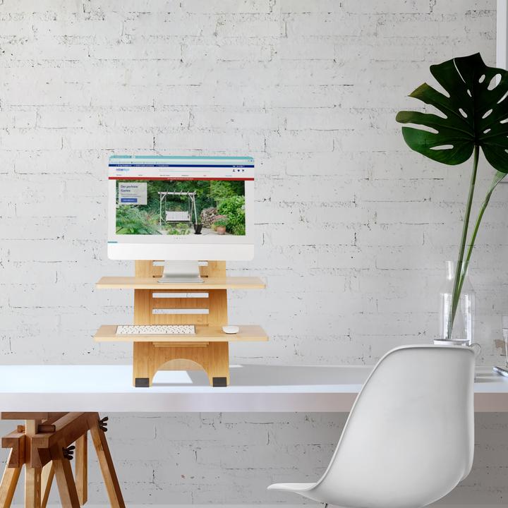Image du produit Relaxdays Rehausse de bureau debout (60 x 61 x 61 cm)