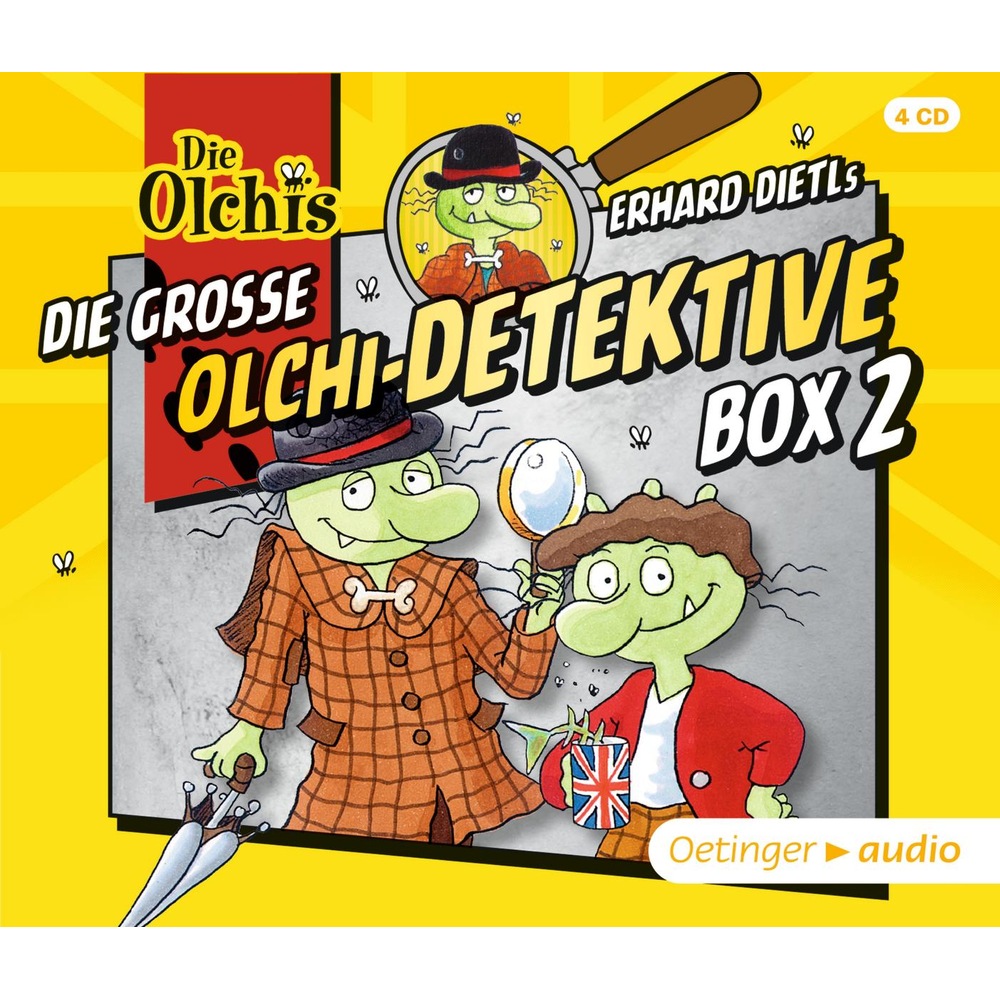 Die grosse Olchi-Detektive Box 2 (4CD), Hörbücher von Erhard Dietl, Barbara Iland-Olschewski