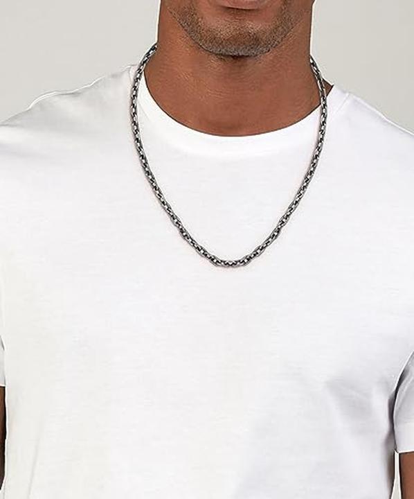 Image du produit Hugo Boss Collier en acier moderne pour hommes 1580535 (Acier inoxydable)