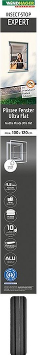 Actual product image Windhager Einhänge-IS-Fenster Plissée (120 x 100 cm)