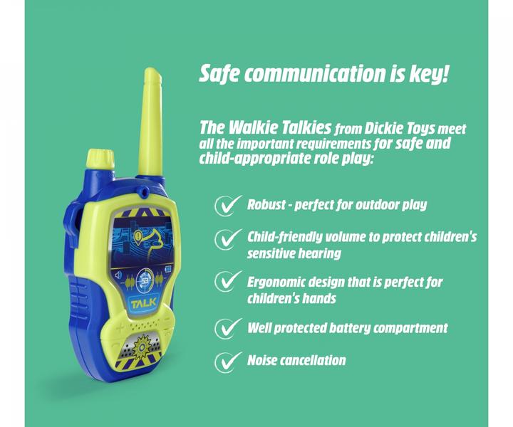 Actual product image Dickie Walkie Talkie Police (0.10 km)