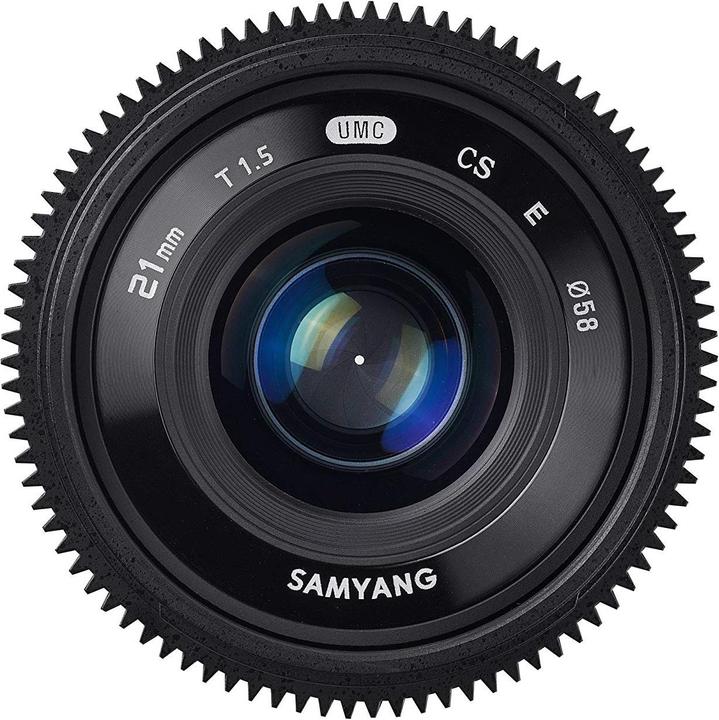 Actual product image Samyang 21mm T1.5 Fuji X (Fujifilm X, APS-C / DX)