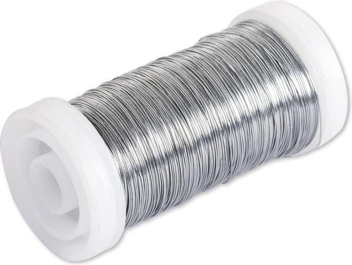 Produktbild Rayher Blumendraht Platin 100m (100 m)