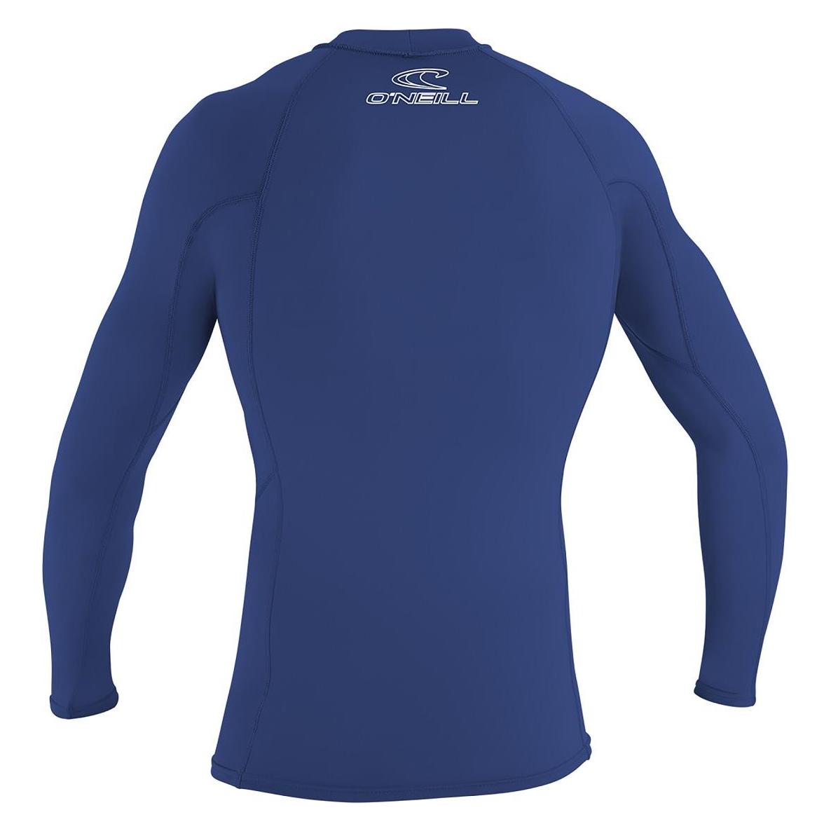 O'Neill, Herren, Badeshirts, Basic Skins Rashguard, Blau, (Xl)