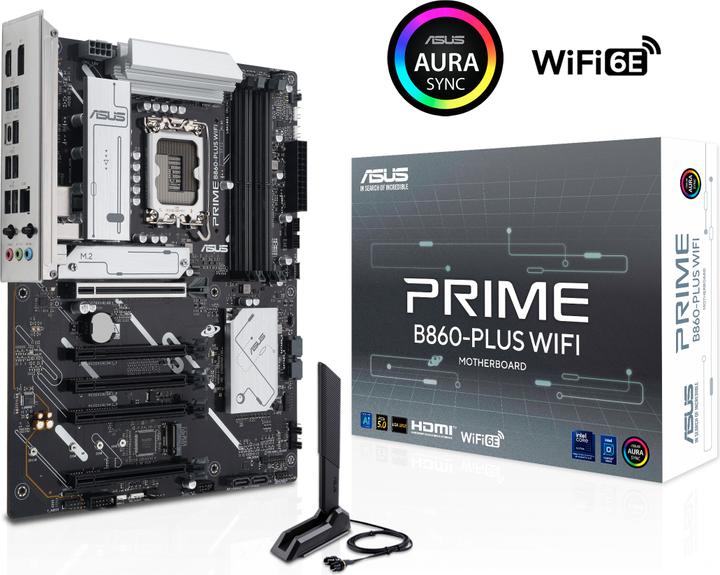 Productafbeelding ASUS PRIME B860-PLUS WIFI (LGA 1851, Intel B860, ATX)