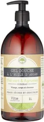 Actual product image Vitae Cosmetics Shower Gel Surgras Green Tea Citrus 1L 500ml (1000 ml)