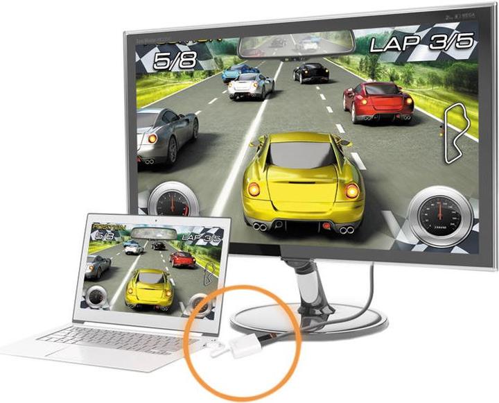 Produktbild j5Create DP zu (HDMI, 9 cm)