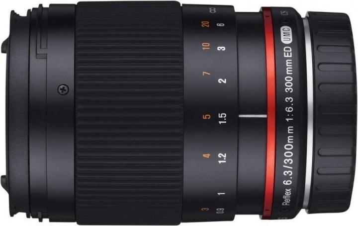 Actual product image Samyang 300mm F6.3 Fuji X (Black) (Fujifilm X, APS-C / DX)
