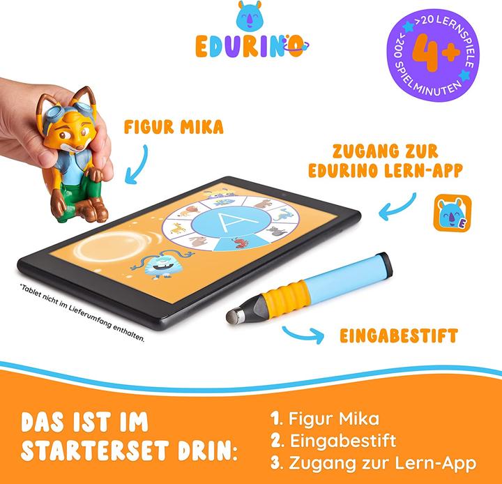 Actual product image Edurino First reading and writing (German)