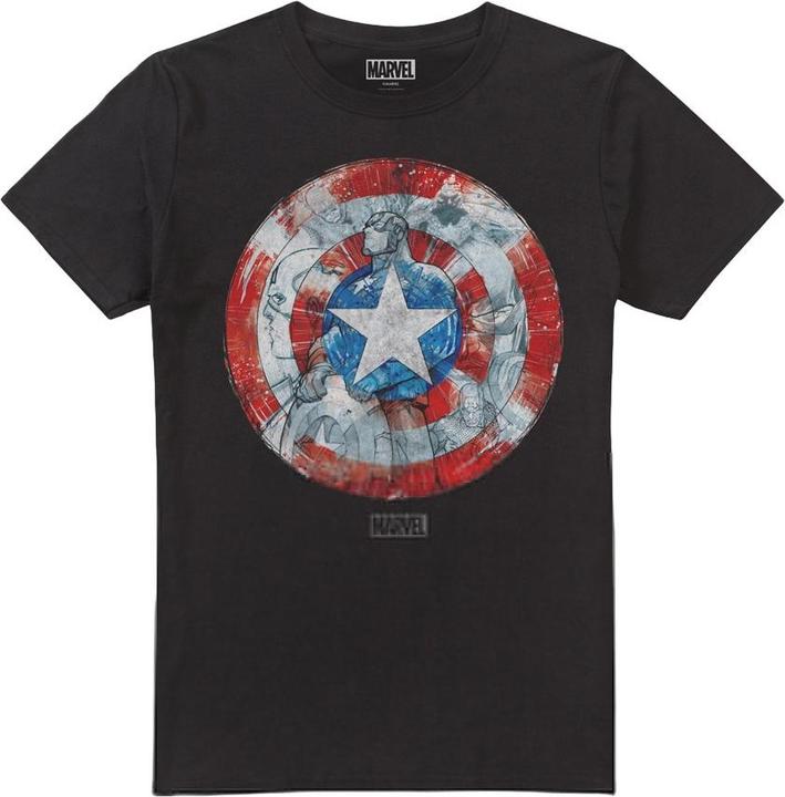 Produktbild Captain America Shield TShirt (S)