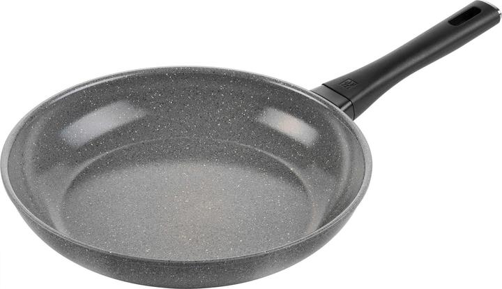 Actual product image Zwilling - Terreno Plus Ceramic Fry Pan - Gray - 28 cm (28 cm, Frying pan, Aluminium)