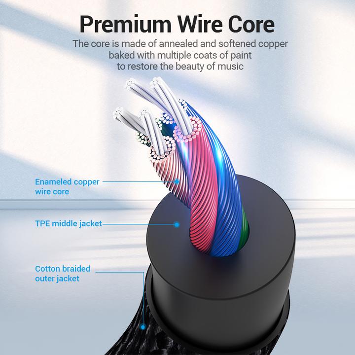 Produktbild Vention 3.5mm Klinke – 3.5mm Klinke (2 m, 3.5mm Klinke (AUX))