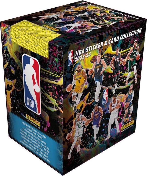 Actual product image Panini NBA Stickers & Trading Cards 2023/24 - Box (English, Booster Pack)