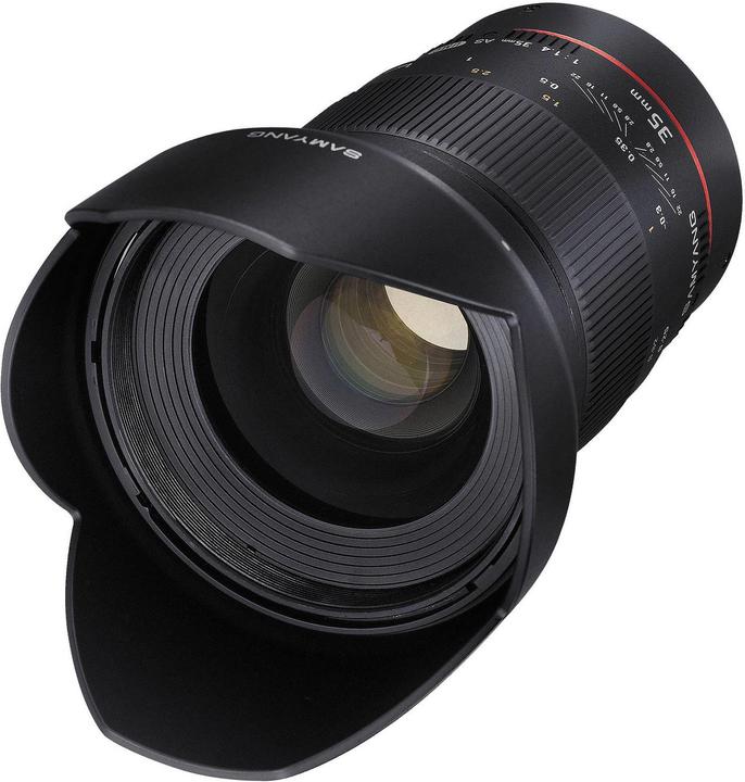 Actual product image Samyang 35mm F1.4 Pentax (Pentax K, APS-C / DX)