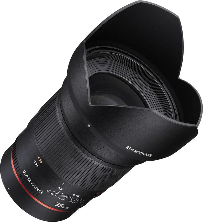 Actual product image Samyang 35mm F1.4 Pentax (Pentax K, APS-C / DX)
