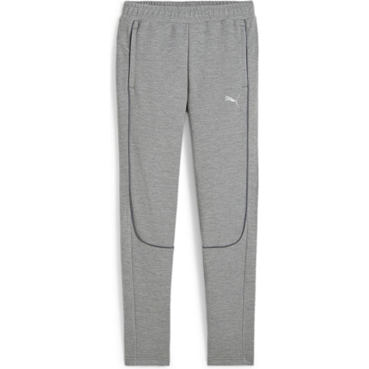 Thumbnail - Puma, Jungen, Sporthose, teamFINAL Casuals Pants Jr (128), Grau, 128