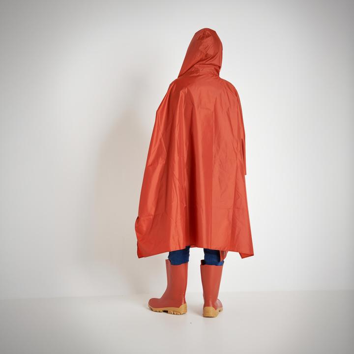Actual product image Solognac Poncho children waterproof polyester (One size)