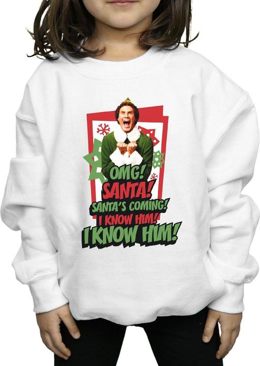 Produktbild Elf OMG Santa Sweatshirt Mädchen (116)