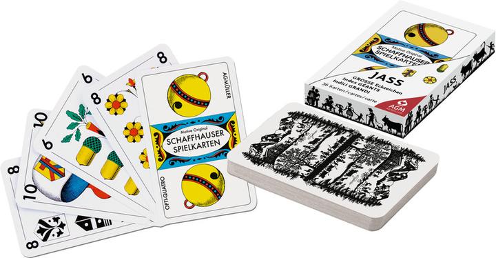 Immagine prodotto AGM Jass Cards Opti Silhouette (Tedesco)