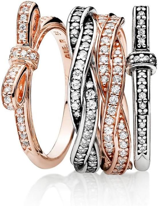 Produktbild Pandora Verbundene Treue Ring (58, 925 Silber)