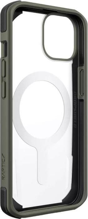 Actual product image X-Doria Raptic Secure Case for iPhone 14 with Green MagSafe Armored Cover (Apple iPhone 14)