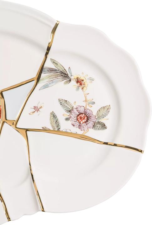Produktbild Seletti Platte KINTSUGI Weiss